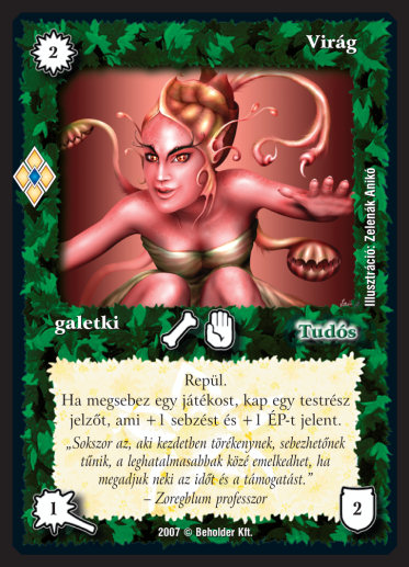 Kiadás: Misztikus Erők
Gyakoriság: ritka