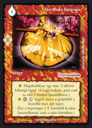 Kiadás: Misztikus Erők
Gyakoriság: ritka