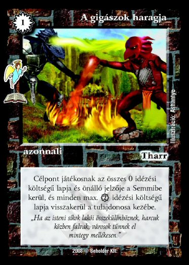 Kiadás: Avatárok (Zén)
Gyakoriság: ritka