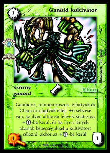 Kiadás: Ősvadon (Zén)
Gyakoriság: ritka