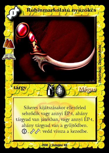 Kiadás: Hegymély (Zén)
Gyakoriság: ritka