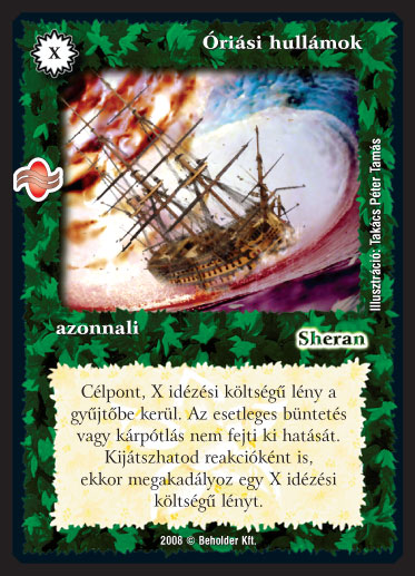 Kiadás: Tengermély
Gyakoriság: gyakori