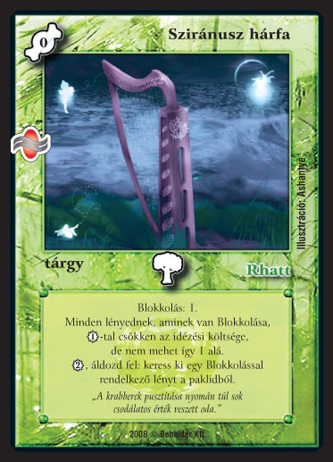 Kiadás: Tengermély
Gyakoriság: nem gyakori