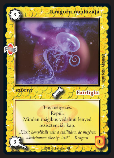 Kiadás: Tengermély
Gyakoriság: nem gyakori