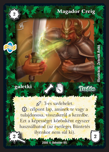 Kiadás: Tengermély
Gyakoriság: ritka