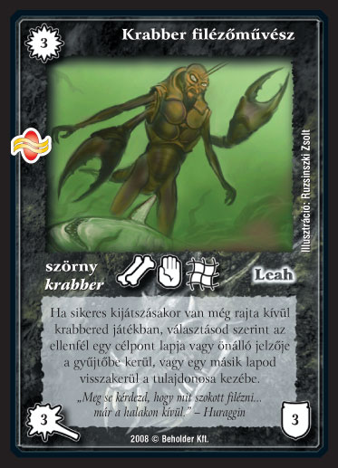 Kiadás: Tengermély
Gyakoriság: ritka