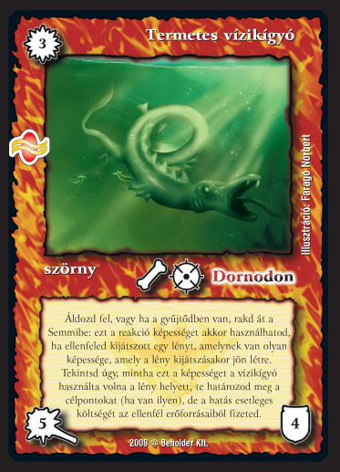 Kiadás: Tengermély
Gyakoriság: ritka