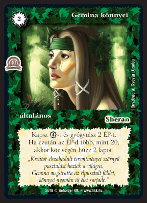 Kiadás: Elözönlés, Alappakli, 10. kiadás
Gyakoriság: gyakori