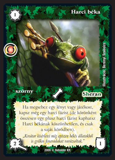 Kiadás: Elözönlés
Gyakoriság: ritka