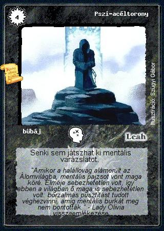 Kiadás: Árnyékhold
Gyakoriság: ultra ritka