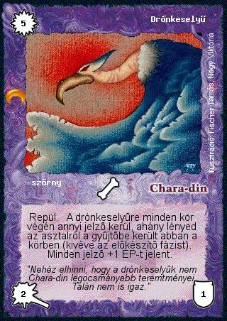 Kiadás: Chara-din visszatér
Gyakoriság: gyakori