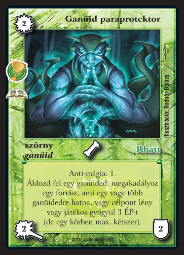 Kiadás: Varázstárgyak (Zén)
Gyakoriság: ritka