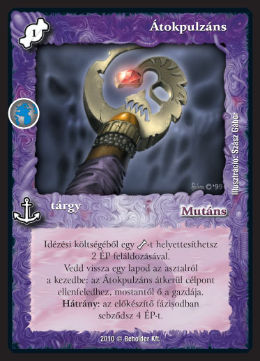 Kiadás: Örökkévalóság
Gyakoriság: nem gyakori