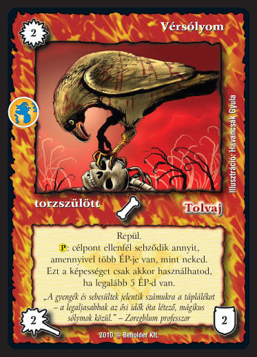 Kiadás: Örökkévalóság
Gyakoriság: ritka