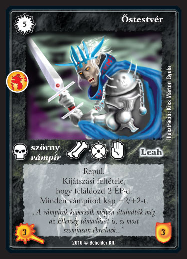 Kiadás: Örökkévalóság
Gyakoriság: ritka