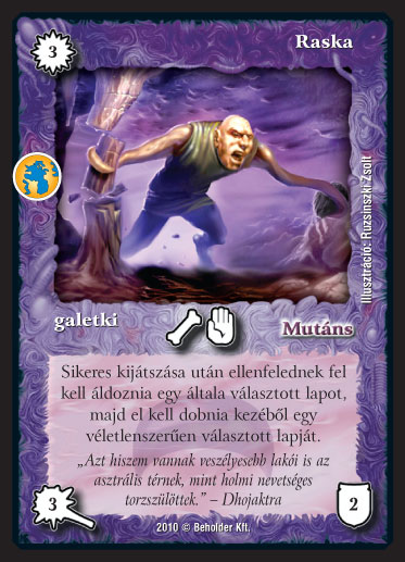 Kiadás: Örökkévalóság
Gyakoriság: ritka