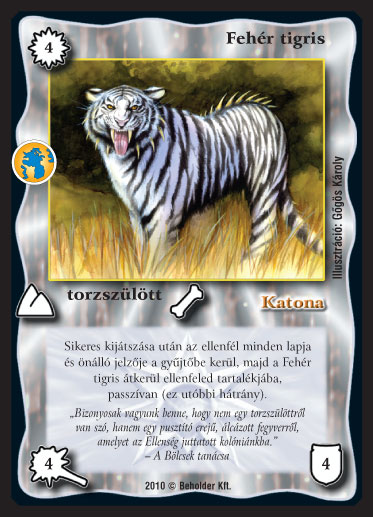 Kiadás: Örökkévalóság
Gyakoriság: ritka