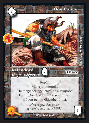 Kiadás: Örökkévalóság
Gyakoriság: ritka