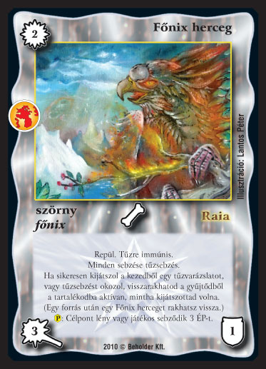 Kiadás: Örökkévalóság
Gyakoriság: ritka