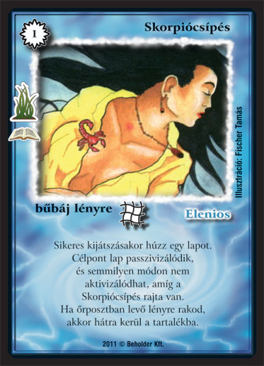 Kiadás: Átokmocsár (Zén)
Gyakoriság: ritka