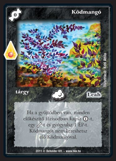 Kiadás: Zanszilánkok, Alappakli, 10. kiadás
Gyakoriság: ritka