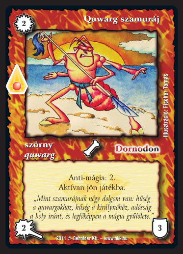 Kiadás: Zanszilánkok
Gyakoriság: ritka