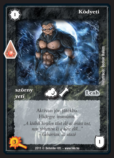 Kiadás: Zanszilánkok
Gyakoriság: gyakori