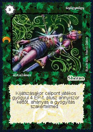 Kiadás: Chara-din visszatér
Gyakoriság: gyakori