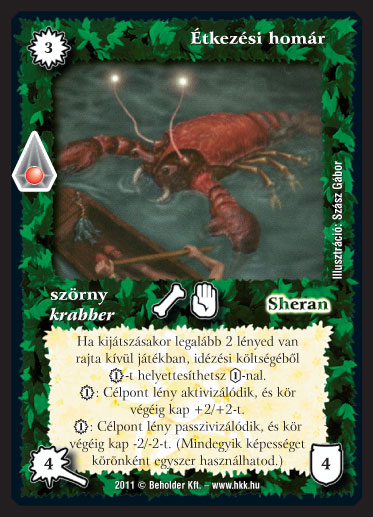 Kiadás: Zanszilánkok
Gyakoriság: nem gyakori