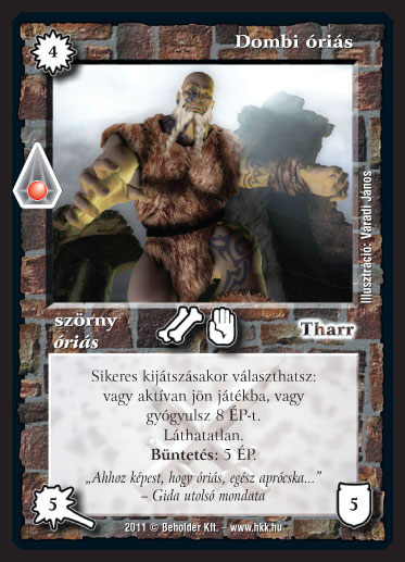 Kiadás: Zanszilánkok
Gyakoriság: nem gyakori