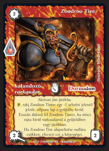 Kiadás: Zanszilánkok
Gyakoriság: nem gyakori