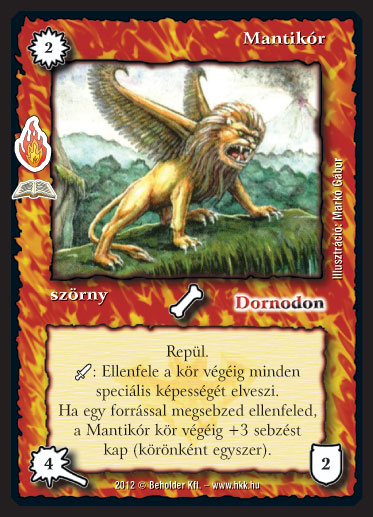 Kiadás: Urgod kamrája (Zén)
Gyakoriság: ritka