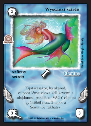 Kiadás: Istenek viadala, Alappakli, 10. kiadás
Gyakoriság: gyakori