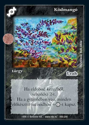 Kiadás: Chara-din visszatér, Túlélők Földje
Gyakoriság: gyakori