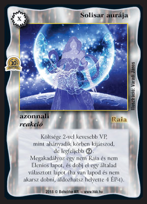 Kiadás: Istenek viadala, Alappakli, 10. kiadás
Gyakoriság: ritka