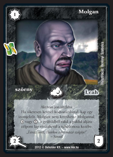 Kiadás: Kódos lapok, Alappakli, 10. kiadás
Gyakoriság: ritka