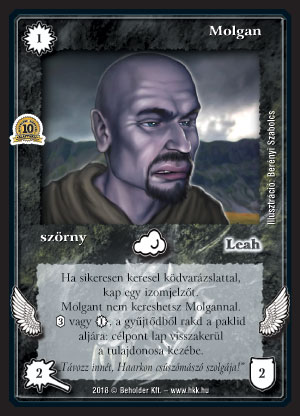 Kiadás: Kódos lapok, Alappakli, 10. kiadás
Gyakoriság: ritka