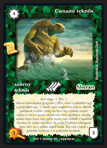 Kiadás: Istenek viadala
Gyakoriság: ultra ritka