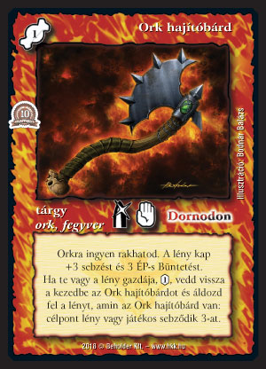 Kiadás: Istenek viadala, Alappakli, 10. kiadás
Gyakoriság: gyakori