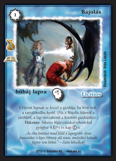 Kiadás: Szívtelen zsoldosok (Zén)
Gyakoriság: ritka