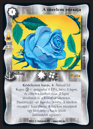 Kiadás: Beloran kisérletei (Zén)
Gyakoriság: ritka