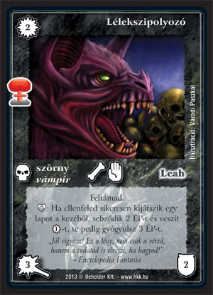 Kiadás: Világégés
Gyakoriság: nem gyakori