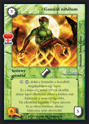 Kiadás: Világégés
Gyakoriság: nem gyakori