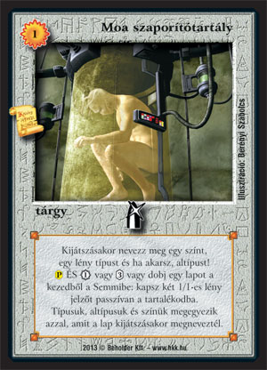 Kiadás: Világégés
Gyakoriság: ultra ritka