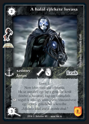 Kiadás: A végítélet lovasai (Zén)
Gyakoriság: ritka