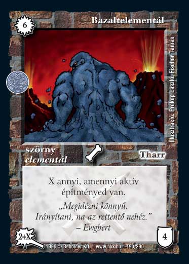 Kiadás: Chara-din visszatér, Túlélők Földje
Gyakoriság: nem gyakori