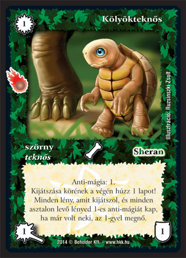 Kiadás: Mágusok Alkonya, Alappakli, 10. kiadás
Gyakoriság: gyakori