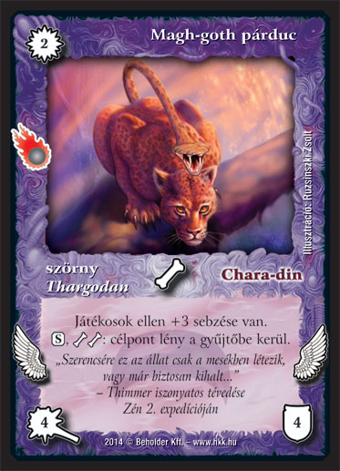 Kiadás: Mágusok Alkonya
Gyakoriság: nem gyakori