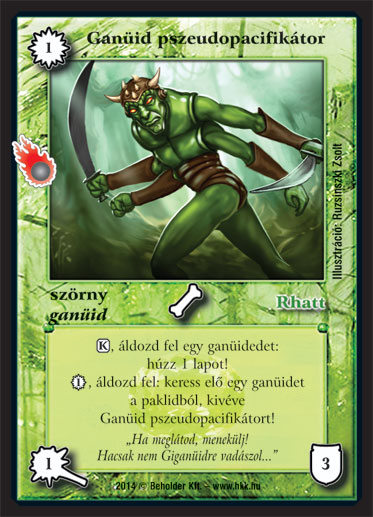 Kiadás: Mágusok Alkonya
Gyakoriság: nem gyakori