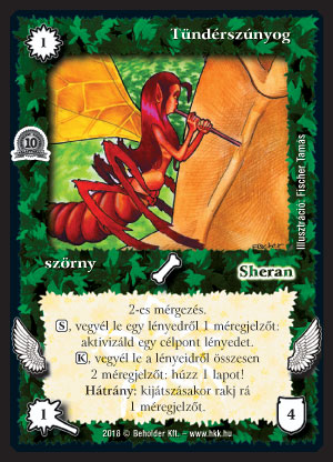 Kiadás: Mágusok Alkonya, Alappakli, 10. kiadás
Gyakoriság: nem gyakori